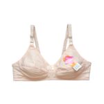 Non Padded Non Wired Soft Net Jersey Bra - Image 2