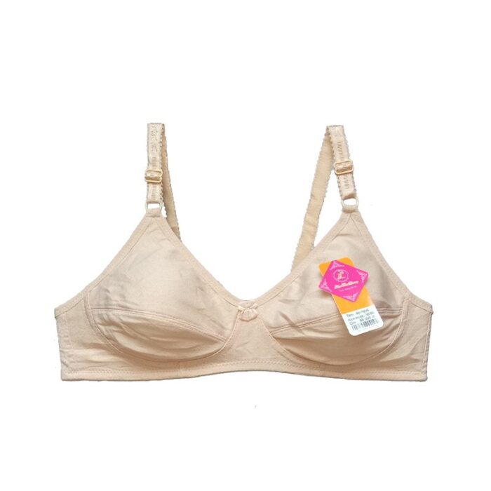Non Padded Non Wired Soft Net Jersey Bra - Image 3