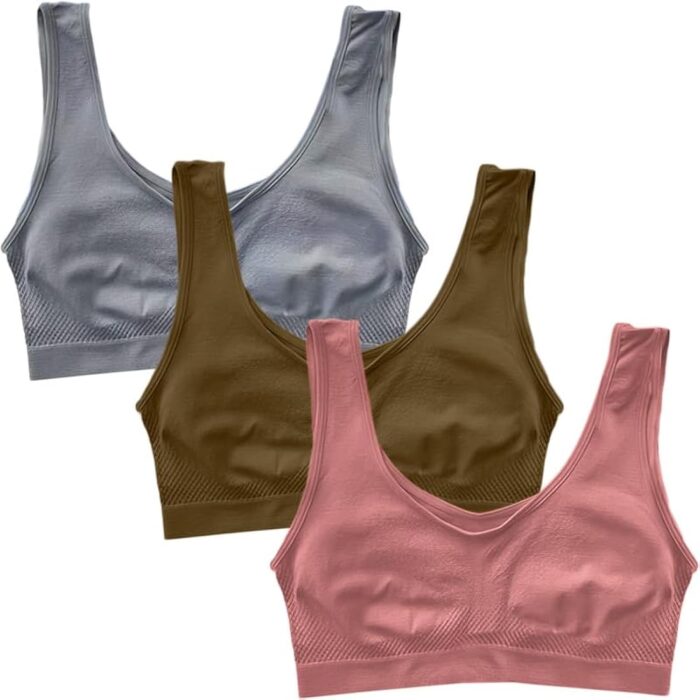Stylish and Comfortable Soft Net Aire Bra, Non Wired Non Padded - Image 2