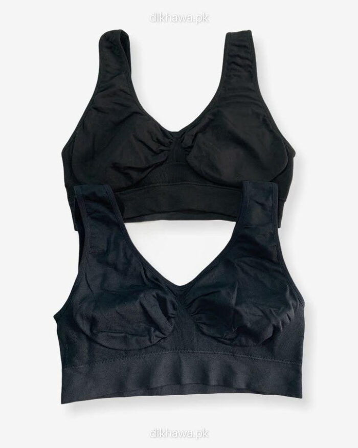 Stylish and Comfortable Soft Net Aire Bra, Non Wired Non Padded - Image 3