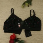 Stylish Soft Cotton Printed Bra for Women - Image 2