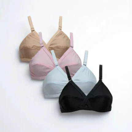 Cotton Bras for Women - Soft Material in Assorted Colors and Designs